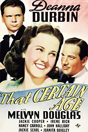 That Certain Age (1938) starring Deanna Durbin on DVD on DVD